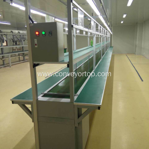 Automatic Small Flat PVC Rubber Belt Conveyor System